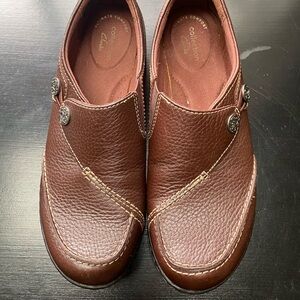Clarks Brown leather shoe size 7 ***SALE SALE SALE ***